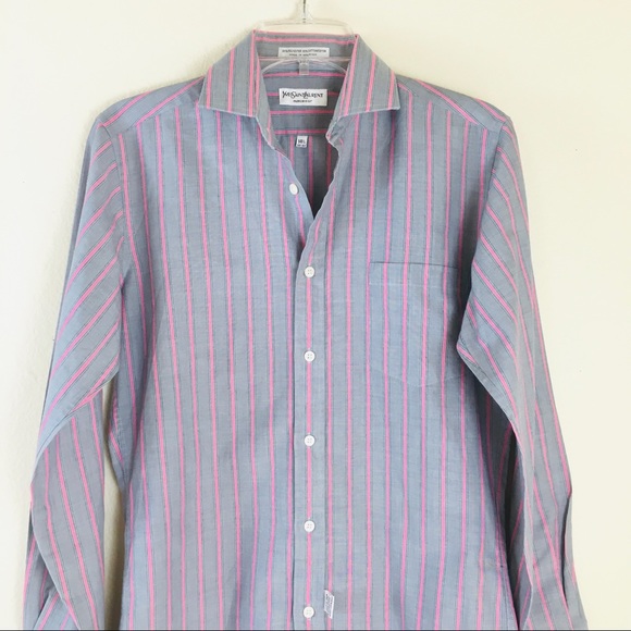 Yves Saint Laurent Striped Shirt - Picture 2 of 4